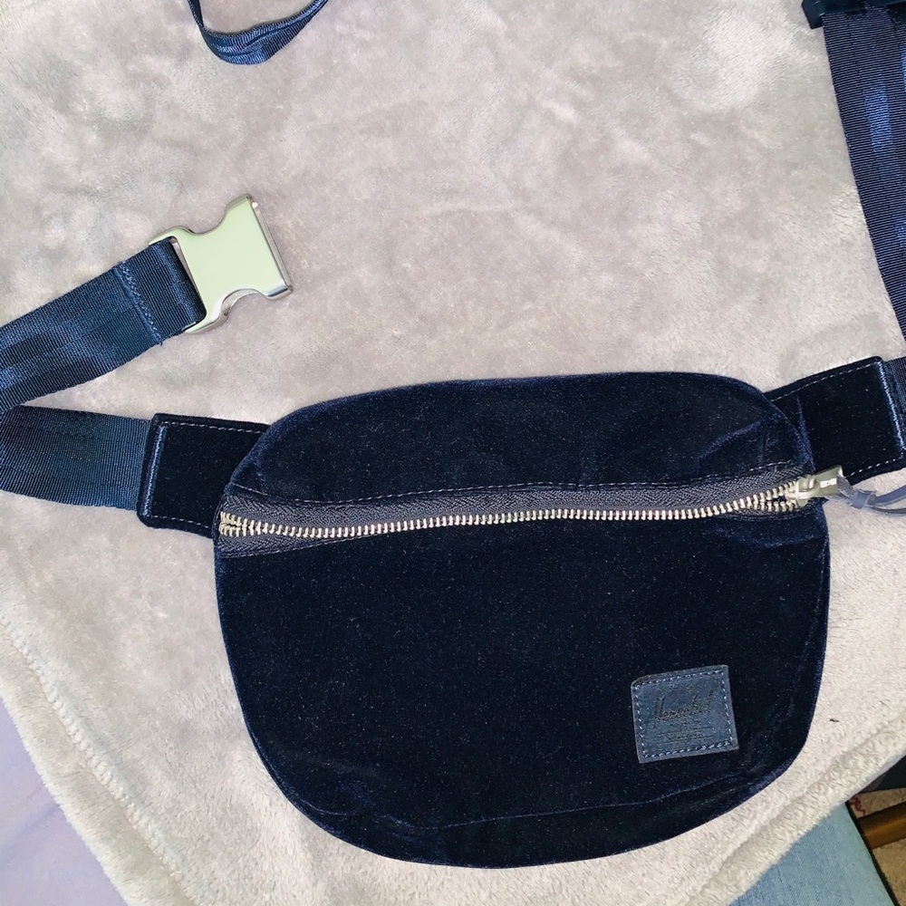 Blue Velvet Herschel Fanny Pack
